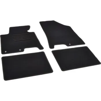 autokoberec Autokoberce textilní přesné černé / černé obšití - Hyundai i40 (2011-2019) 5-sedadel