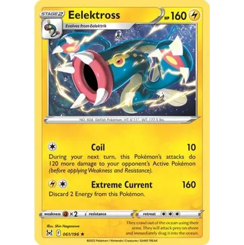 Sběratelská karetní hra Pokémon karta Eelektross 061/196 - Lost Origin