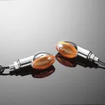 Highway Hawk H68-5061 Blinkry Cateye malé chrom 2ks - Chrom