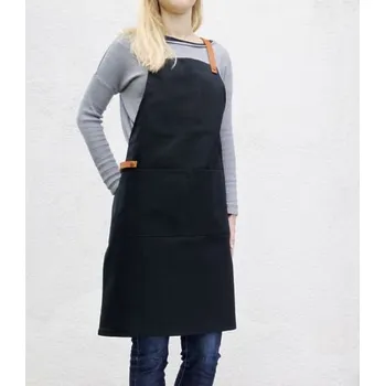 Kuchyňská zástěra Baristická zástěra černá