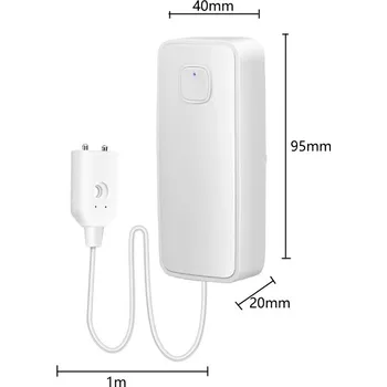 Zabezpečení domácnosti Chytrý bezdrátový senzor úniku vody Tuya