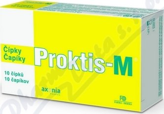 Proktis-M rektální čípky 10x2g