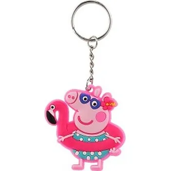 Klíčenka 3D Prasátko Peppa Pig U vody