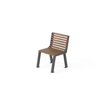 Zahradní lavice HTI VITA Lavička s opěradlem LVI193.05.a Materiál konstrukce: ocel, Povrchová úprava: komaxit dle RAL, Typ použitého obložení: sapeli