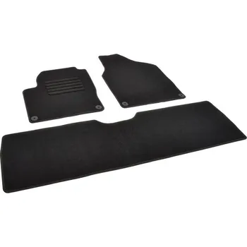 autokoberec Autokoberce textilní přesné černé / černé obšití - Ford Galaxy I (Typ WGR/V191) (1995-2005) 5-sedadel