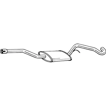 Tlumič výfuku Bosal 284-813