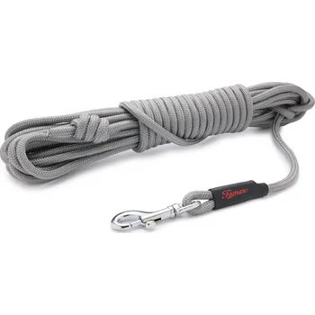 Vodítko pro psa Tamer Lanové vodítko STOPOVAČKA | Mini | šedá - 601 Délka: 15m