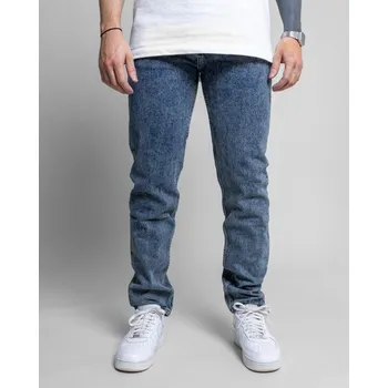 Dámské džíny 2Y Premium Modré neroztrhané džíny HAUING Velikost: 31