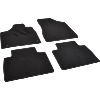 autokoberec Autokoberce textilní přesné černé / černé obšití - Nissan Murano II (Typ Z51) (2008-2014) 5-sedadel