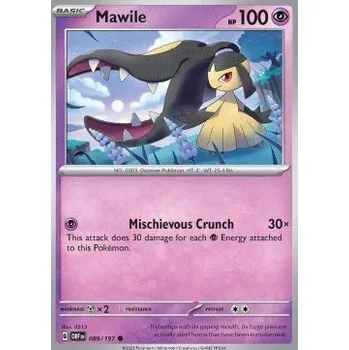 Sběratelská karetní hra Pokémon OBF 089/197 Mawile - Obsidian Flames Stav: Near Mint, Verze: NORMAL