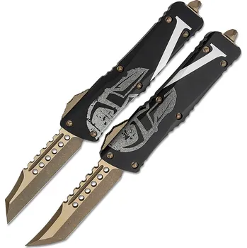 kapesní nůž Microtech Combat Troodon HH a WH Molon Labe set Apocalyptic Bronze 219-13SETMLS