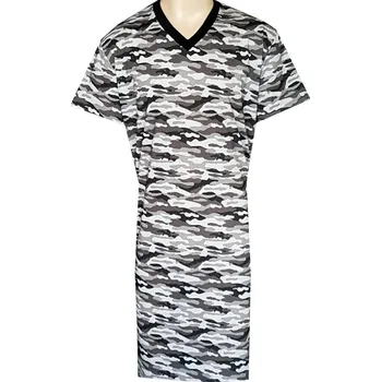 Pánská noční košile Pánská Vojenská Noční Košile FOLTÝN NK265 Velikost: 7XL, Materiál: Krátký rukáv