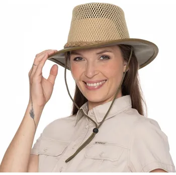 Klobouk Bushman klobouk Airhead olive S