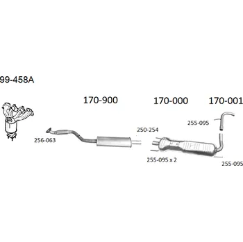 Lambda sonda lambda sonda 4 drátová Bosal 010-059