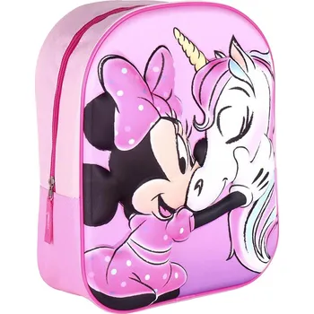Dětské zboží CERDA Dětský batoh Minnie Mouse Unicorn 3D 31 cm růžový