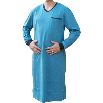 Pánská noční košile xcena Pánské bavlněné košile s výstřihem V Velikost: XXXXXL