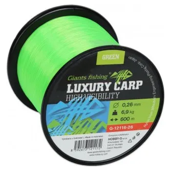 Giants fishing Vlasec Luxury Carp High-Visibility Green|0,30mm/9,30kg/1400m