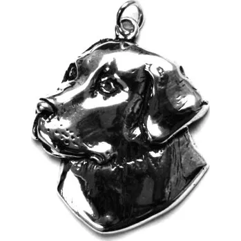 Přívěsek Stříbrný přívěsek labrador - P174 (Stříbrný přívěsek pes labrador)