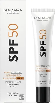 Přípravek na opalování Mádara Organic Skincare Plant Stem Cell Ultra-Shield Sunscreen SPF50 40 ml