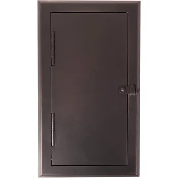 Komínová dvířka Nordflam Basic EKO-003991 komínová dvířka vybírací 140 x 290 mm šedá
