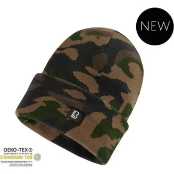 Čepice Brandit čepice Watch cap Rack 7014 10 woodland, velikost varianta