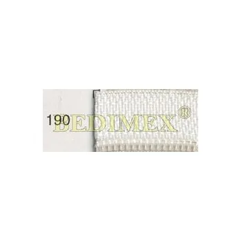 Zip zip dělitelný WS 20-154 cm-aretační jezdec-bílý maloodběr