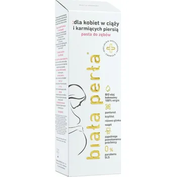 zubní pasta Bílá perla zubní pasta pro těhotné ženy 75 ml