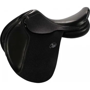 Jezdecké sedlo ACAVALLO Sedlo skokové Veneziano Acavallo, latexové polštáře, černé Velikost posedlí: 18", Šířka komory: nastavitelná