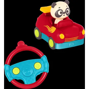 Hračka pro nejmenší B-Toys Autíčko na dálkové ovládání panda Bingo