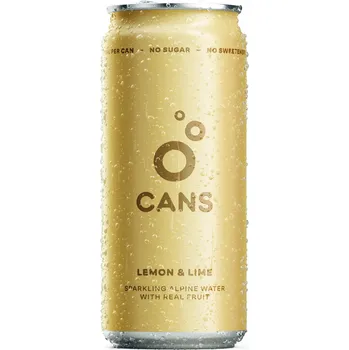 Voda CANS Citron & limetka 330 ml
