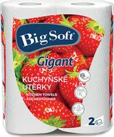 Big Soft Gigant kuchyňské papírové utěrky dvouvrstvé 2 ks