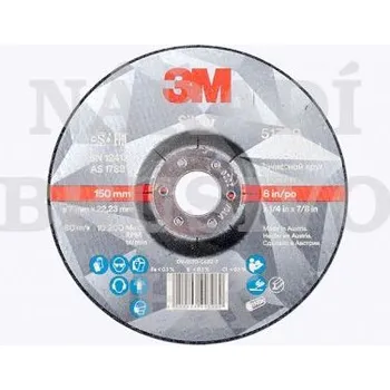 Brusný kotouč 3M Brusný kotouč 125x7x22,23 SILVER 4054596443884