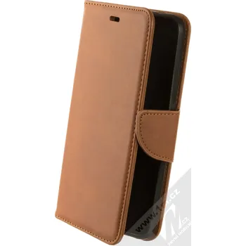 Pouzdro na mobilní telefon 1Mcz Porter Book flipové pouzdro pro Xiaomi Redmi 8 hnědá (brown)