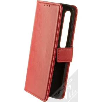 Pouzdro na mobilní telefon 1Mcz Horizon-3H Book flipové pouzdro pro Xiaomi Mi 10, Mi 10 Pro červená (red)