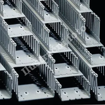 kabelová chránička IBOCO Kanál T1-F 120x80 rozvaděčový včetně víka šedá délka 2m (1ks) I-T1-F 120X80 G 00159