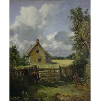 Plakát Plakát, Obraz - Cottage in a Cornfield, Constable, John