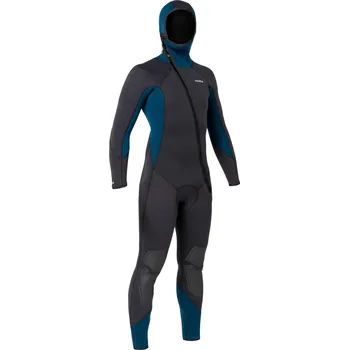 Neoprenový oblek DECATHLON Pánský neopren na potápění SCD 500 neopren 5 mm černo-modrý 2XL MODRÁ