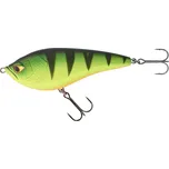 CAPERLAN Wobler Jerkbait WXM JRK 120S Fireperch ZELENÁ|ČERNÁ|ŽLUTÁ