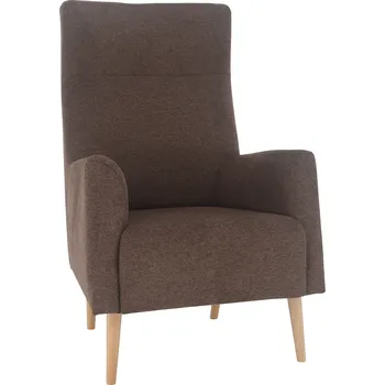 Křeslo Tempo Kondela Křeslo ušák, hnědá/buk, SAMY