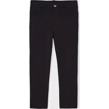 Dívčí kalhoty Mayoral elegantní legínové kalhoty 511 černé Rozměr: 116