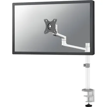 Monitor Neomounts DS60-425WH1 Držák, VESA, stolní, pro plochý monitor, úhlopříčka 17"-27", náklon 120°, otáčení 180°, rotace 360°, nosnost 8kg, bílý DS60-425WH1