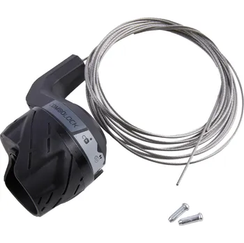 ROCKRIDER Páčka Combolock 3 pozice 2 lanka tah 18 mm V2