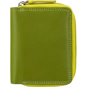 Peněženka Visconti malá dívčí peněženka ochrana RFID a TapGo limetková