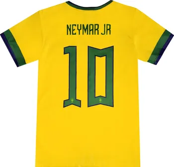 Dětský fotbalový dres Brazília Neymar JR 2022/2023 žlutý