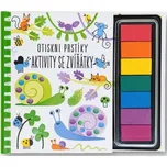 Otiskni prstíky: Aktivity se zvířátky - Fiona Watt (2023, kroužková)