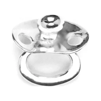 Přívěsek Stříbrný přívěsek 3D dudlík- P171 (Stříbrný přívěsek dudlík)