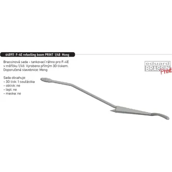 Plastikový model Eduard 1/48 F-4E refueling boom PRINT (MENG)