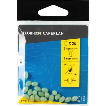 CAPERLAN Měkký fosforeskující korálek na sportovní rybolov 5 mm