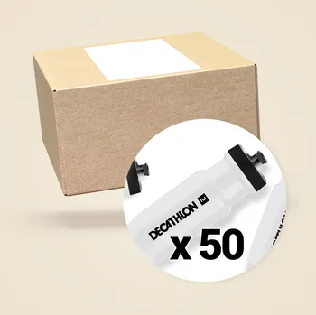 DECATHLON Sportovní láhev 650 ml *50 Decathlon ČERNÁ