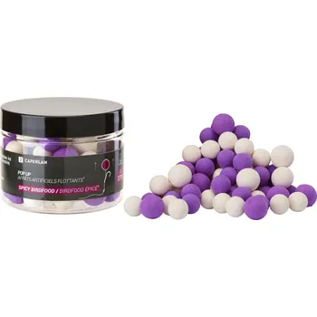 Boilies CAPERLAN Boilies na kaprařinu Pop Up plovoucí 12–14 mm Spicy Birdfood